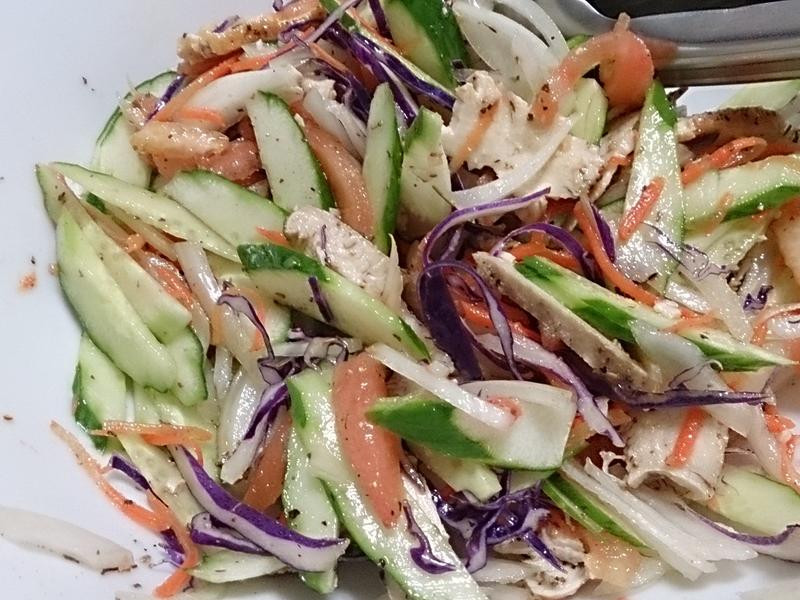 意式凉拌鸡肉片的做法