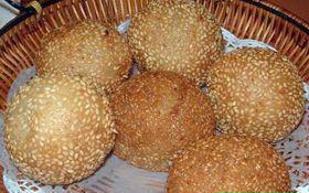 豆沙藕丸的做法