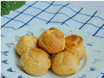 香草奶油泡芙的做法