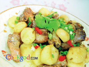 排骨烧马蹄的做法