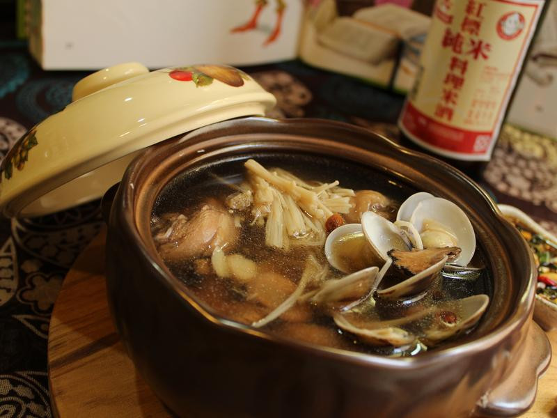 烧酒鸡。台湾菸酒纯米料理米酒的做法