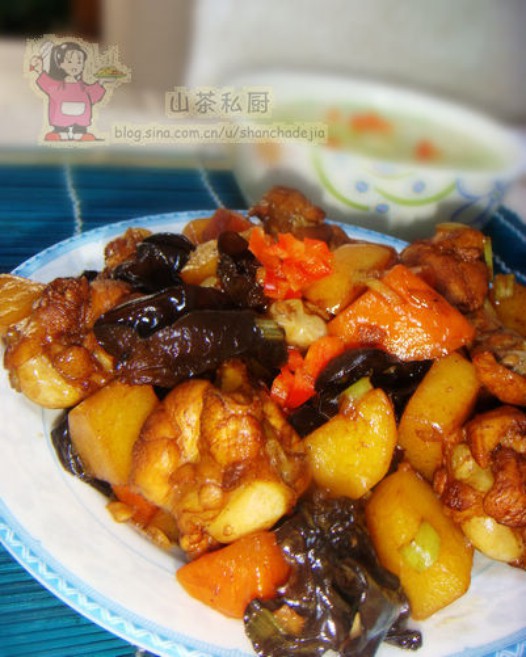 琵琶腿烧土豆的做法