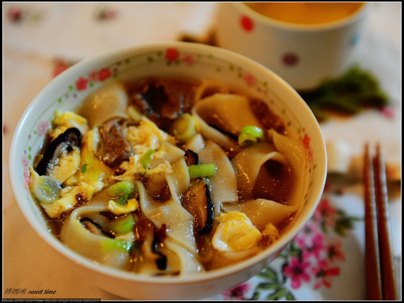 饺皮汤面的做法