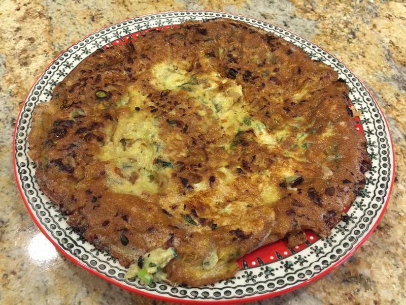 香煎九层塔菜脯蛋的做法