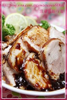 酱肘子卷春饼的做法