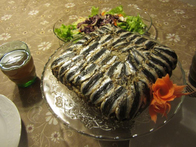 鳀鱼炖饭Hamsi pilav的做法