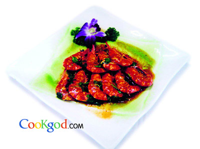 印尼焗草虾的做法