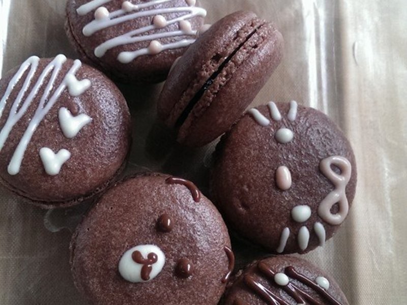 彩绘马卡龙的做法