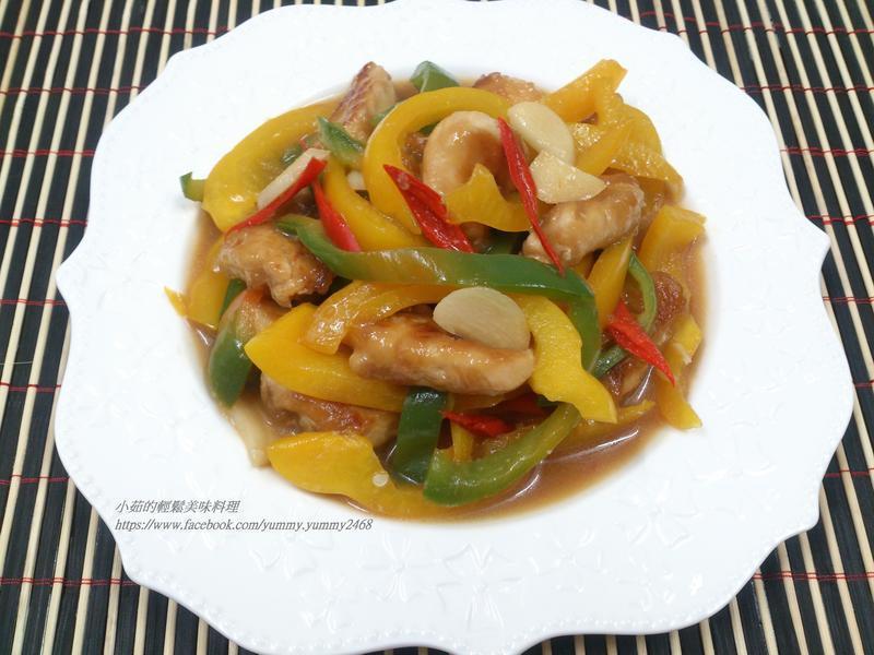 彩椒嫩鸡(轻松快速上菜)的做法