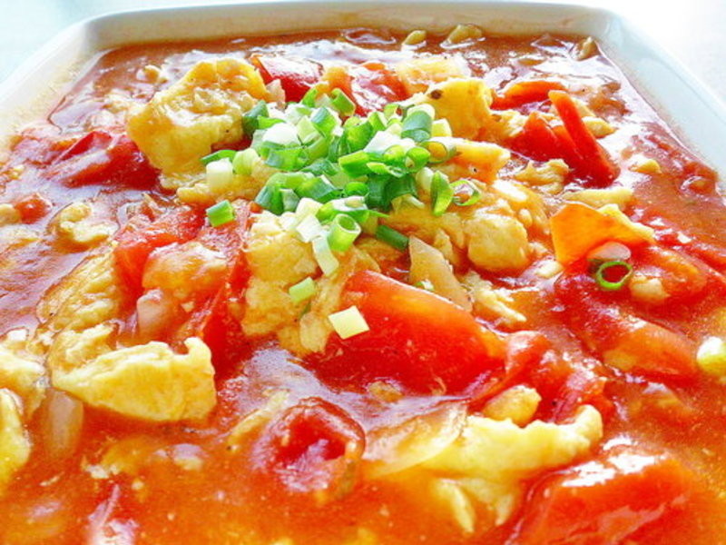 义式风味蕃茄炒蛋的做法