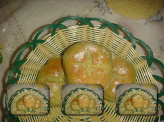 抹茶红豆包的做法