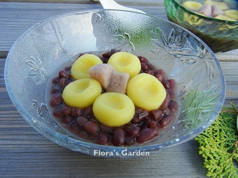 红豆地瓜芋圆的做法