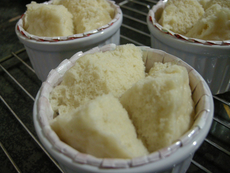 用电锅蒸发糕的做法