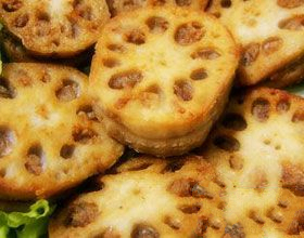 炸肉馅藕盒的做法