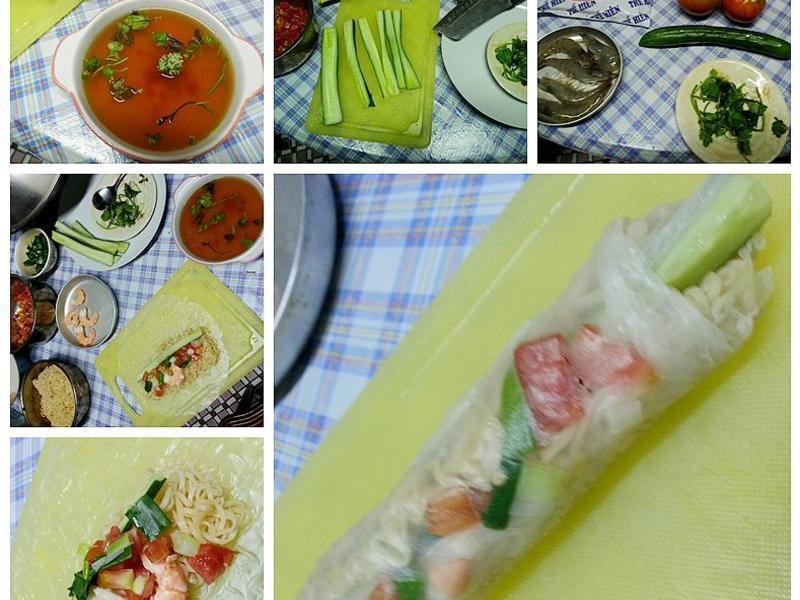 蔬菜春卷的做法