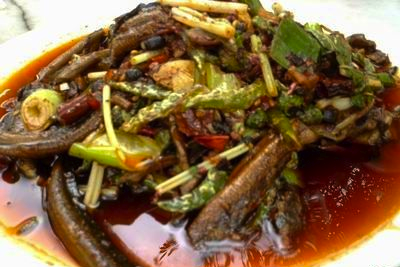 干煸鳝鱼的做法