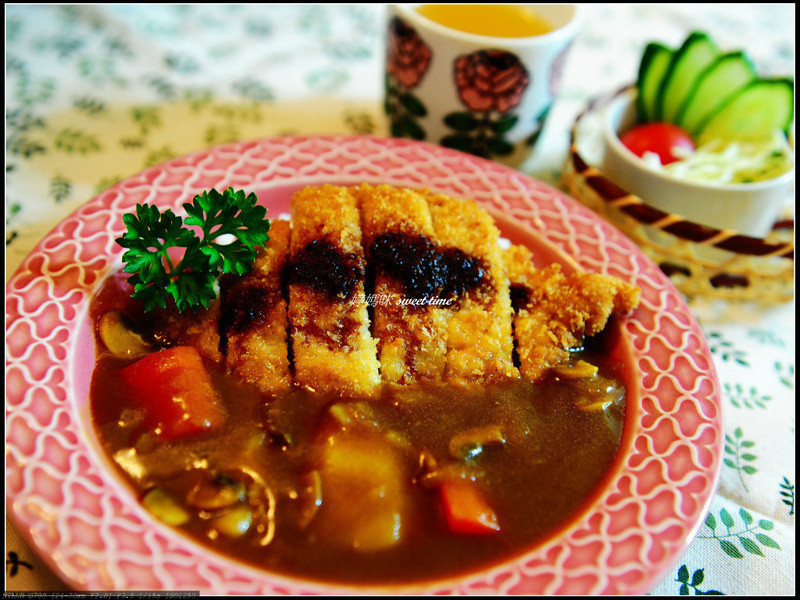 日式猪排咖哩的做法