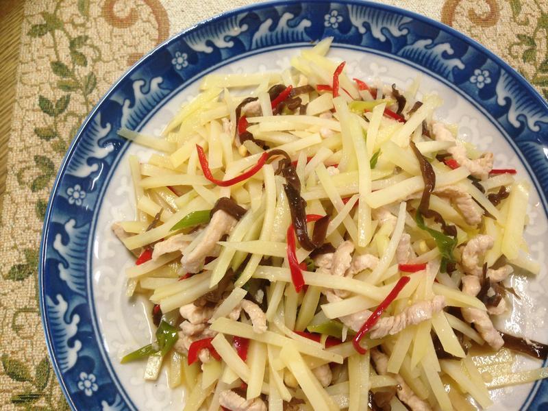 醋溜土豆丝(炒马铃薯丝)的做法