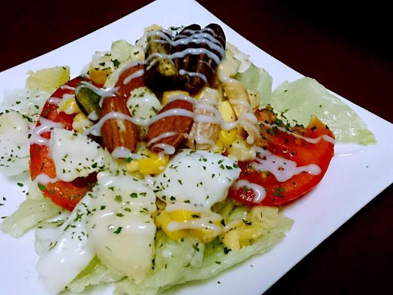 生菜坚果沙拉的做法