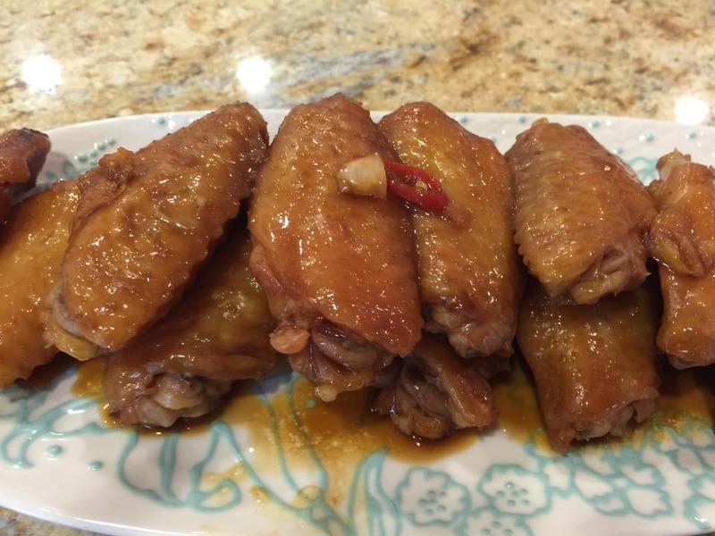 冰糖烧鸡翅(微波即可)的做法