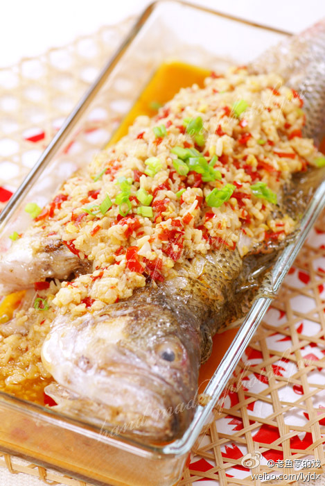 鱼的女性气质——醪糟烤鲈鱼的做法