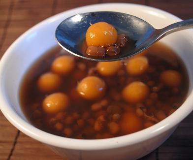 红薯小丸子甜汤的做法