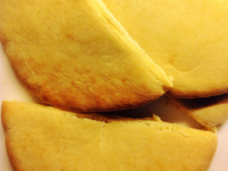 有时候彩椒香柠鸡柳 Pita 饼的做法