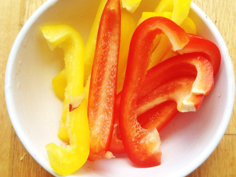 有时候彩椒香柠鸡柳 Pita 饼的做法