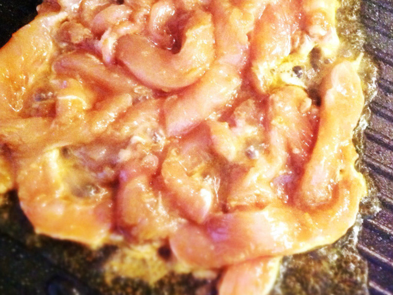 有时候彩椒香柠鸡柳 Pita 饼的做法