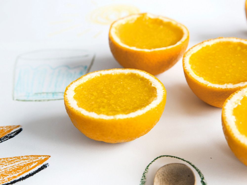 原个橙啫喱的做法