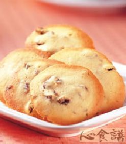 奶香葡萄手制饼的做法
