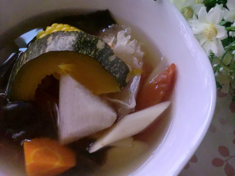 春日五行素汤的做法