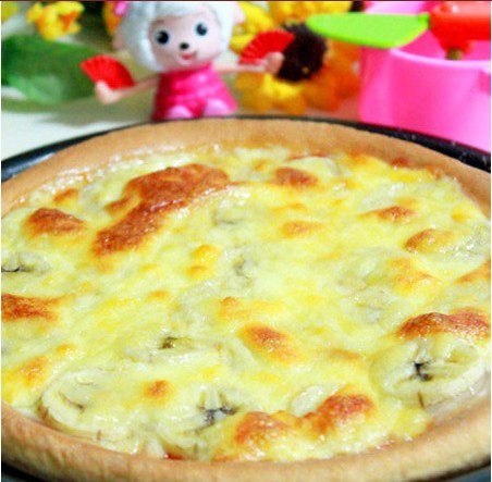 香蕉披萨的做法