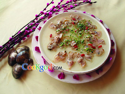 文蛤扒豆腐的做法