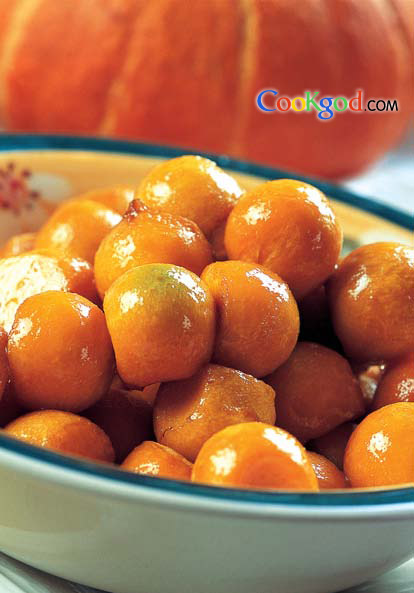 糖醋南瓜丸的做法