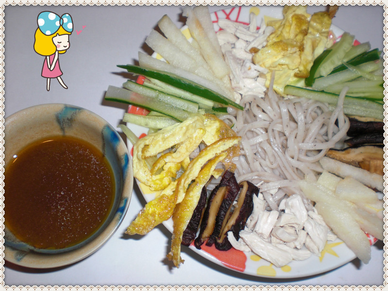 韩式什锦冷面的做法