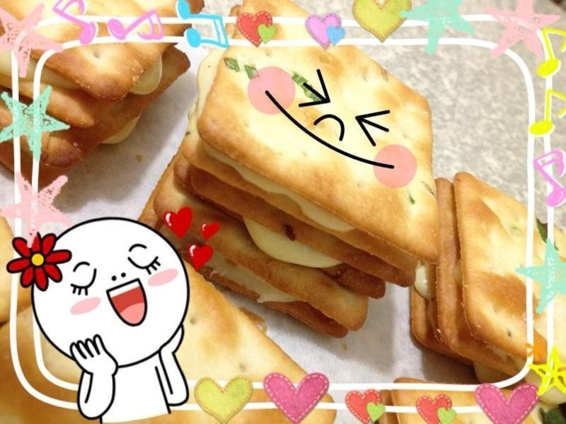 超夯~牛轧糖夹心饼干的做法