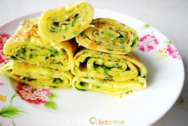 卷卷鸡蛋饼的做法