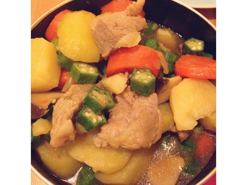 日式马铃薯炖肉的做法