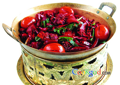 铜锅农家狗肉的做法