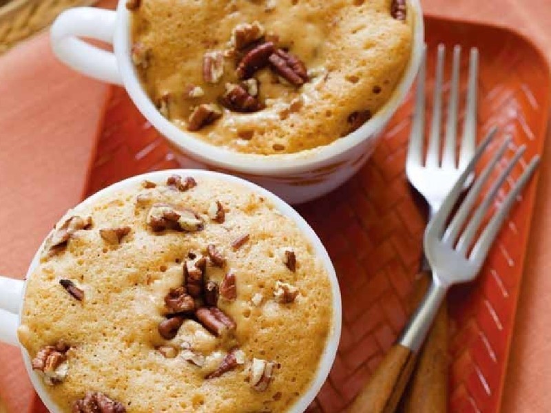 南瓜风味马克杯蛋糕的做法