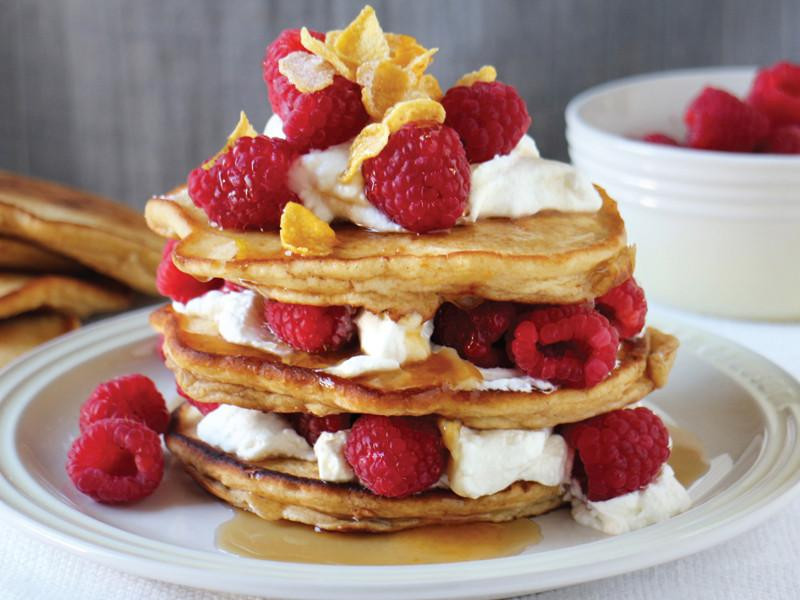 莓果肉桂枫糖松饼的做法