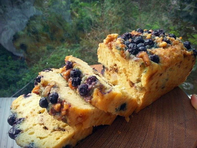 超低热量蓝莓蛋糕!的做法