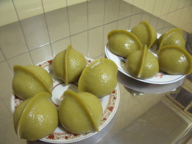 翡翠客家菜包的做法