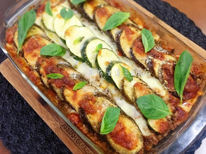 千层茄子与节瓜的做法