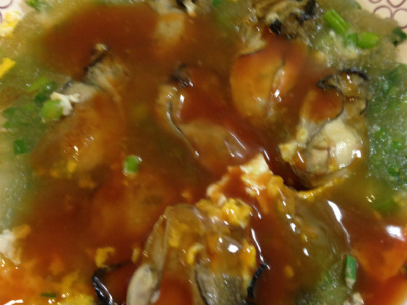 Emily*在家也可以吃到蚵仔煎*的做法