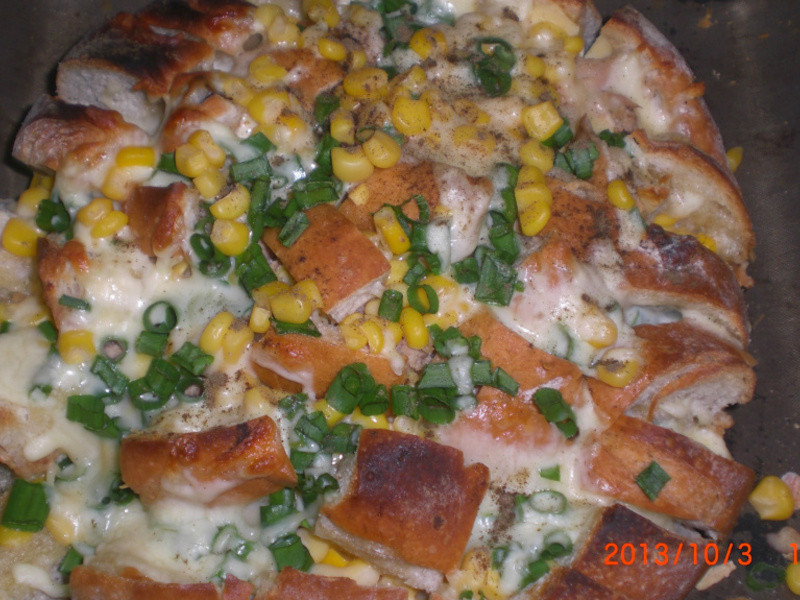 创意花球面包的做法