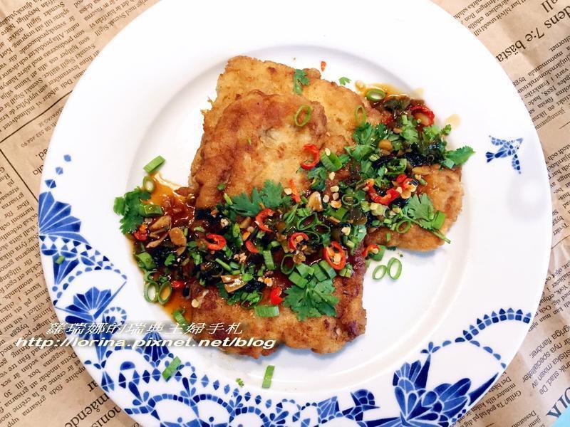 香煎鳕鱼排佐糖醋辣酱的做法