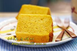 丰收的秋天黄橙橙的‘南瓜戚风的做法