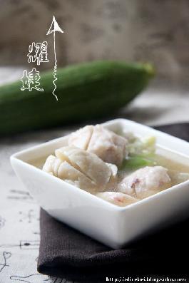 丝瓜浸鱼丸的做法